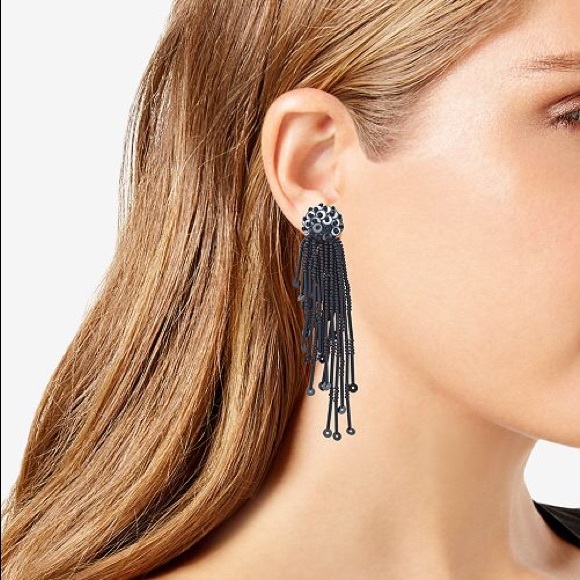 kate spade Jewelry - Kate Spade Sequin and Bead Tassel Earrings NWT